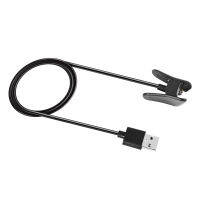 1เมตรสายชาร์จ USB ป้องกันไฟฟ้าลัดวงจรสร้อยข้อมือสมาร์ทชาร์จสายเคเบิ้ลสนับสนุนการส่งข้อมูลสำหรับ Garmin Vivosmart 4