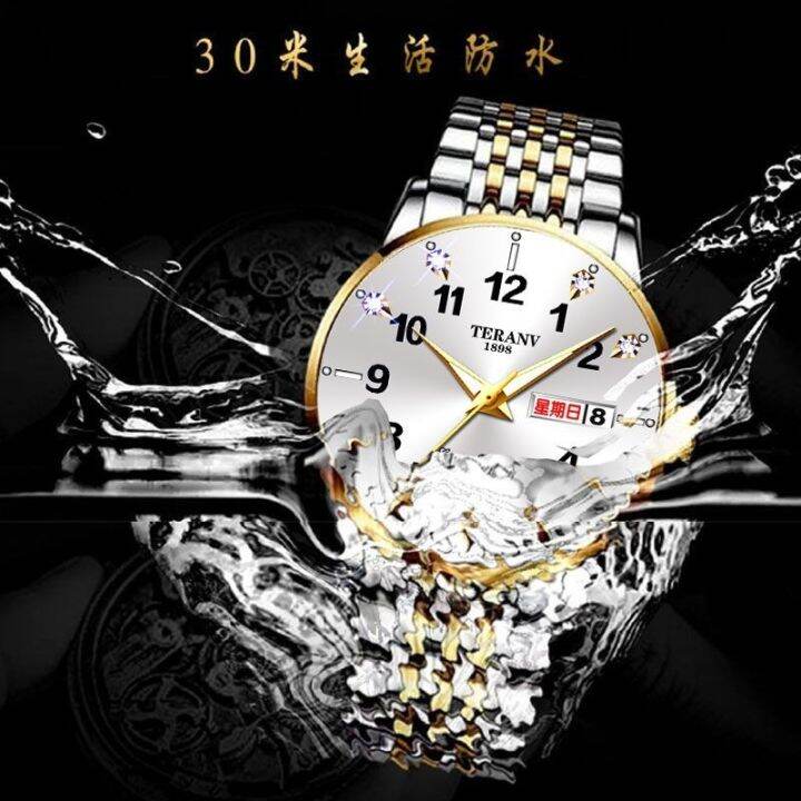 hot-seller-fully-automatic-pure-mechanical-watch-mens-korean-version-simple-waterproof-calendar-luminous-high-end-fashion-brand