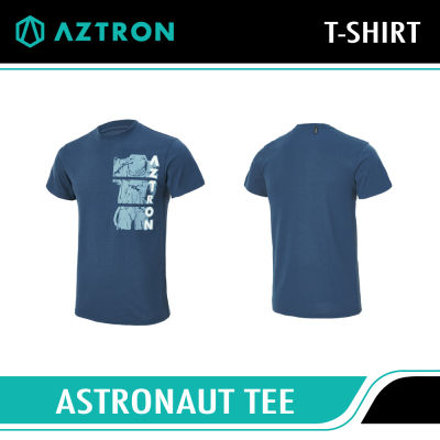 Aztron Astronaut Tee Tees เสื้อยืด เสื้อคอกลม เนื้อผ้า Cotton 100% เบาสบาย แห้งง่ายไม่เหม็น