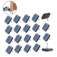 ☋♛ 20pcs Nail on Furniture Glides Pads Household Furniture Sliders Chair Leg Movers Floor Protectors Pads Furniture Accessories