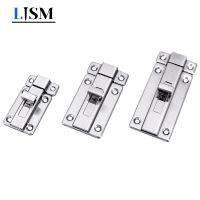 Safety Door Barrel Bolt Double-ended Door Bolts Sliding Lock Barrel Bolt Automatic Spring Latch Lock 2/3/4 Inch Easy to Install