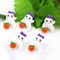 10pcs/lot kawaii flat back resin Halloween skull for kids DIY resin cabochons accessories about 25mm