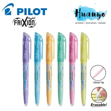 Pilot FriXion Light Pastel Collection Erasable Highlighters, Chisel Tip,  Single Highlighter, Pastel Purple