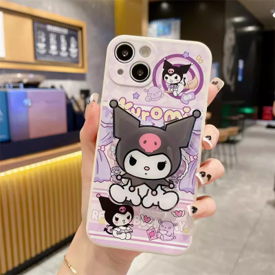 เคสโทรศัพท์ Sanrio Kuromi Cinnamoroll สุดน่ารักสำหรับ ITEL A60s A49 S23 A57 A37 A26 A56 P36 Vision 1 Plus 1 Pro ป้องกันการตก