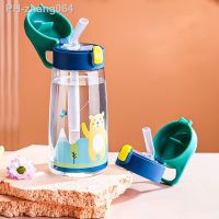 Children 39;s Straw Cups Leakproof Cartoon Water Kettle For School Sports Portable Plastic Cups