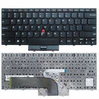 GZEELE ใหม่สำหรับ Lenovo Thinkpad E40ขอบ E50 E14 E15แป้นพิมพ์ทีคลาโดเรา60Y9669ภาษาอังกฤษ60Y9597 60Y9633โดยไม่มีแสงไฟ