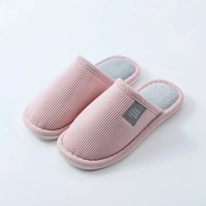 รองเท้าแตะ-แฟชั่น-รองเท้าใส่ในบ้าน-พื้นยาง-กันลื่น-slipper-สลิปเปอร์-สีพื้น-jie-เท้าอวบเพิ่ม-1-ไซส์