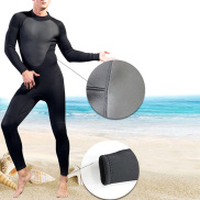 3mm Neoprene Bộ đồ bơi liền thân dài hết cỡ tay áo áo quần lặn khóa kéo