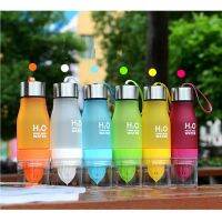 650ml Lemon Juice Water Bottle Fruit Infuser Drinkware For Outdoor Sport