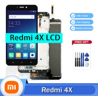 จอ LCD แบบดั้งเดิม5.0 "Xiaomi Redmi 4X ชุดประกอบดิจิไทเซอร์หน้าจอสัมผัสจอแสดงผลพร้อมกรอบสำหรับเปลี่ยน4x Redmi