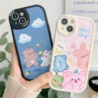 สำหรับ เคส iPhone 13 14 12 เคสการ์ตูนน่ารักสำหรับ 7 8 XR XS X 6 6S SE2 SE3 ปลอกคู่รักเด็กผู้หญิงเลนส์กันกระแทกฝาครอบโทรศัพท์ 7Plus