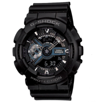 นาฬิกา Casio GShock รุ่น GA-110-1B นาฬิกาผู้ชายสายเรซิ่นสีดำ รุ่น Blackhawk ตัวขายดี