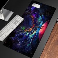 XXL90X40CM Space Mouse Pad Anti-slip Rubber Gaming Mousepad Gamer keyboard Rubber Desktop Accessories