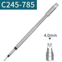 หัวเครื่องเชื่อมเหล็ก C245 Jyrkior แกนทำความร้อนร้อนร้อนอย่างรวดเร็วสำหรับอะไหล่เปลี่ยนอุปกรณ์เชื่อมสายไฟ Ud-1200 Jbc/jabe หัวเชื่อม