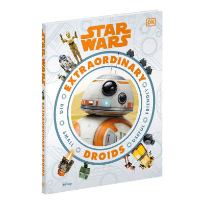 S.tar Wars extraordinary robots DK childrens English Popular Science Encyclopedia reading materials English original books