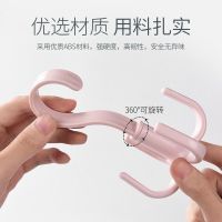 Four-claw hanger hook creative rotatable household coat hook can be superimposed hanging storage tie clothes backpack