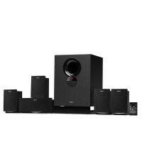 R501BT 5.1 Channel 8 Inch Speaker Wooden Multimedia Home Theater Super Subwoofer Home Audio Computer Speakers Set Sound Box