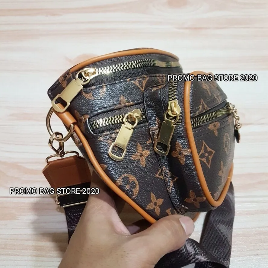 WAIST BAG LV / TAS PINGGANG WANITA