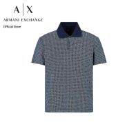 AX Armani Exchange เสื้อโปโลผู้ชาย รุ่น AX 6RZFAE ZJ81Z25EF - สีกรมท่า