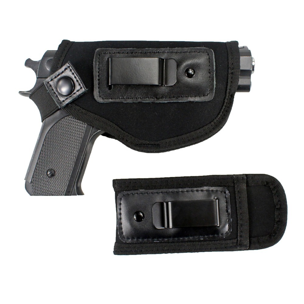 Universal Neoprene IWB Holster with Extra Mag Pouch Right Hand Concealed Carry 