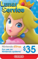 eShop US 35$ Digital Code สำหรับ US Account (จัดส่งรหัสทางแชททันที)[Lunar Service]