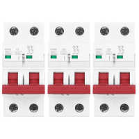 Ip20 Gym8-C45 6/10/20a เบรกเกอร์ Ac 400V 2P ขนาดเล็กเบรกเกอร์ใหม่