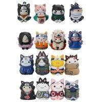 อะนิเมะ8 Buah/lot Boneka Mini Tokoh นารูโตะคอส Kucing Kawaii 2 Gaya Jiraiya Tsunade Itachi Kashi Gaara En