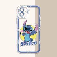 เคสซิลิโคนนุ่มตะเข็บ Disney สำหรับ iPhone 14 Pro Max 13 12 Mini 11 Pro XR XS X 8 7 6 6S Plus SE 2020เลนส์เคสมือถือฝาครอบป้องกัน