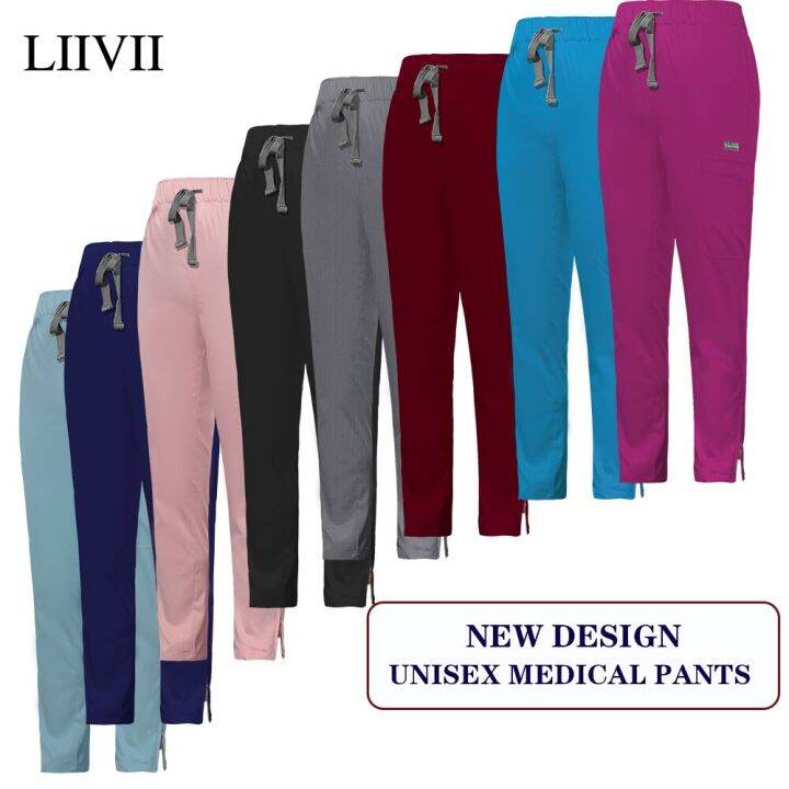New Medical scrubs Dentistry Surgical Uniform Pet Grooming Work Pants