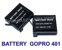 (แพ็คคู่ 2 ชิ้น ) GoPro4 / GoPro HERO4 แบตเตอรี่สำหรับกล้องโกโปร4 Replacement Battery For GoPro4 , GoPro HERO4 (Black) BY PRAKARDSAKDA SHOP