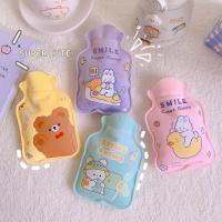 【CW】Creative Water Filling Hot Water Bag Plush Cute Mini Filling Water Heating Water Bag Hand Warmer Baby Student Cartoon Warm Baby