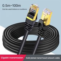 ❁✘ Network Cable Six Types of Gigabit Game High-speed Network Cable Connected to The Crystal Head 0.5/5/20m Household 100M Line