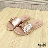 Mindy Store รุ่น LN123 รองเท้าเพื่อสุขภาพ รองเท้าแฟชั่น รองเท้าแบรนด์แท้KIMINDA  รองเท้าแตะ รองเท้าผู้หญิง รองเท้าพียู รองเท้าลำลอง ใส่นุ่มสบาย