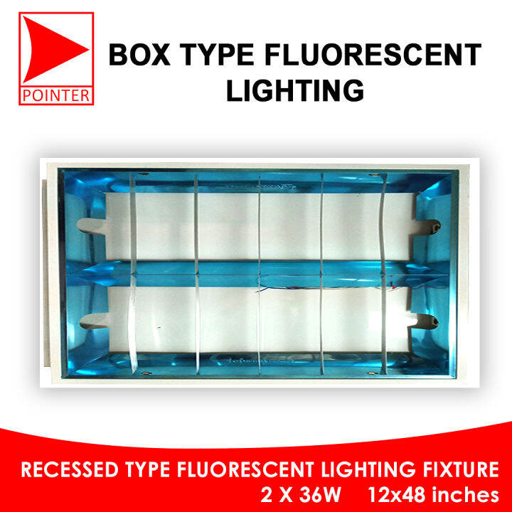 Recessed Type Fluorescent Lighting Fixture Lazada PH