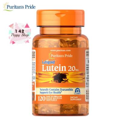 บำรุงตา Puritan’s Pride Lutigold Lutein 20 mg with Zeaxanthin 120 Softgels