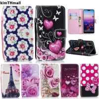 Case For Huawei Y7 Pro 2019 Cover Y7 Prime Flip Card Slot stand leather soft Case for Huawei Y7 2019 DUB-LX1 LX2 case kimTHmall