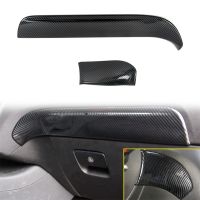 Car Carbon Fiber Co-Pilot Dashboard Strip Panel Cover for Dodge Durango 2011-2020