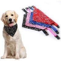 【hot】✕  Dog Bandanas Bibs Large Scarf Adjustable Cotton Washable Bow Tie Collar Big Accessories Kerchief