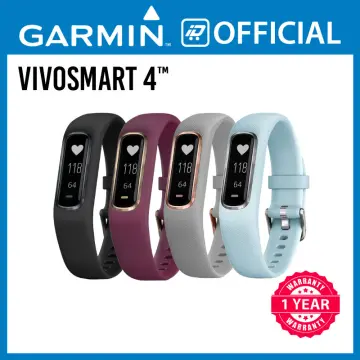 Garmin vivosmart 4 smart activity tracker with heart rate on sale monitor