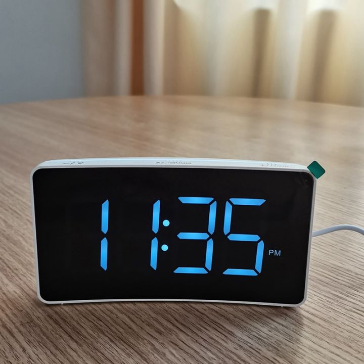 led-digital-alarm-clock-mains-powered-no-frills-simple-operation-alarm-clocks-bedside-alarm-non-ticking-for-bedroom