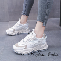 Kingdom_Fashion ยอดนิยม รองเท้าผู้หญิง รองเท้าผ้าใบ รองเท้าสุขภาพ รองเท้าแฟชั่น B96F01J 37Z230912