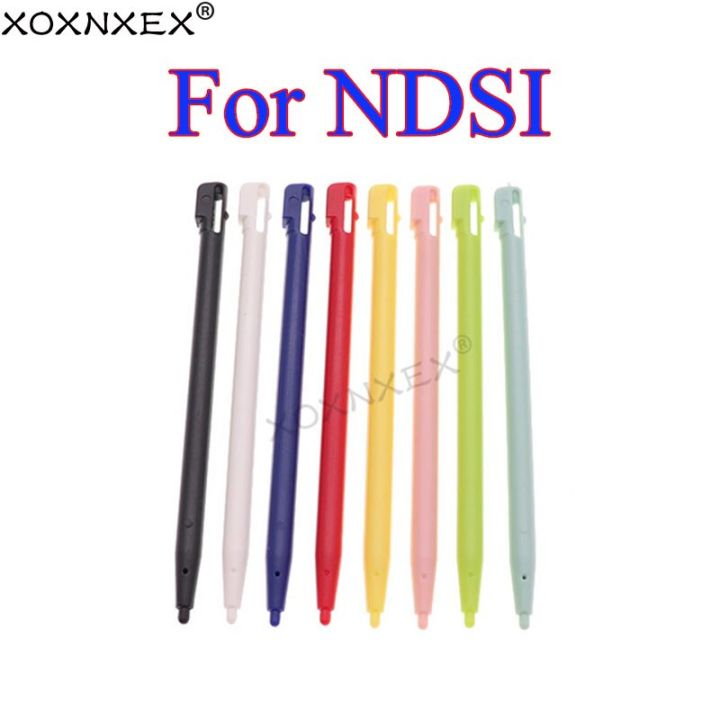 xoxnxex-ปากกาสัมผัส-ndsi-8ชิ้นปากกาสไตลัสหน้าจอสัมผัสพลาสติกสีขาวสีแดงสีฟ้าสำหรับ-nintendo-dsi-ndsi-ปากกาสัมผัส