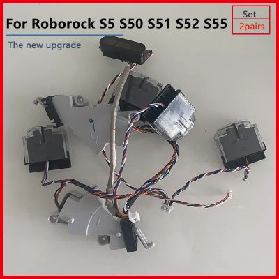 For Roborock S5 S50 S51 S52 S55 Accessori Front Impact Right Left Cliff Sensor robot Vacuum Cleaner Switch Parts Home Accessory (hot sell)Ella Buckle