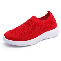 Womens Sneakers Casual Mesh Platform Running Walking Shoes Slip on Flats Sport Shoes Sock Trainers Women Vulcanized Shoes