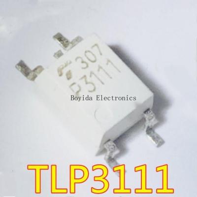 10Pcs SMD Optocoupler TLP3111ผ้าไหมหน้าจอ P3111 SOP4เอาต์พุต Optocoupler