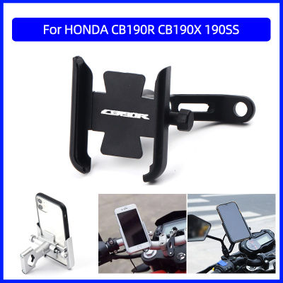 Motorcycle Accessories handlebar Mobile Phone Holder GPS stand bracket For HONDA CB190R CB190X 190SS