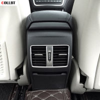 For Mercedes Benz GLACLAAB Class C117 W117 W176 AMG ABS Chrome Rear Air Conditioning Vent Trim Accessories Car-Styling