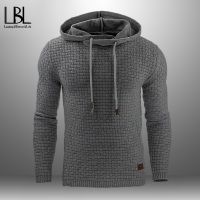 Mens Casual Pullover Hoodies Long Sleeve Tops Male Solid Color Hooded Sweatshirt Tracksuit Coat Man Fashion Hip Hop Hoodies New