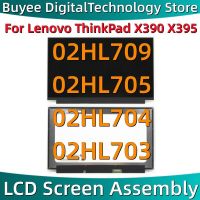 13.3สำหรับ Lenovo Thinkpad หน้าจอแสดงผล LCD X395 X390 02HL705 02HL704 02HL70ประกอบ3หน้าจอ LED แผงหน้าจอทัชสกรีน