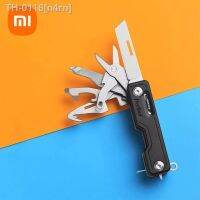 ✆♟₪ n4rn Xiaomi-Nextool Multitool Ferramentas Faca Dobrável Ao Ar Livre Agulha De Remoção Cartão Suporte Do Telefone Abridor Lata Tesoura Bolso Vida Doméstica